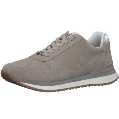 s.Oliver Sneakers 5-23646-28-341 ze skóry z Soft Foam taupebrązowy damski